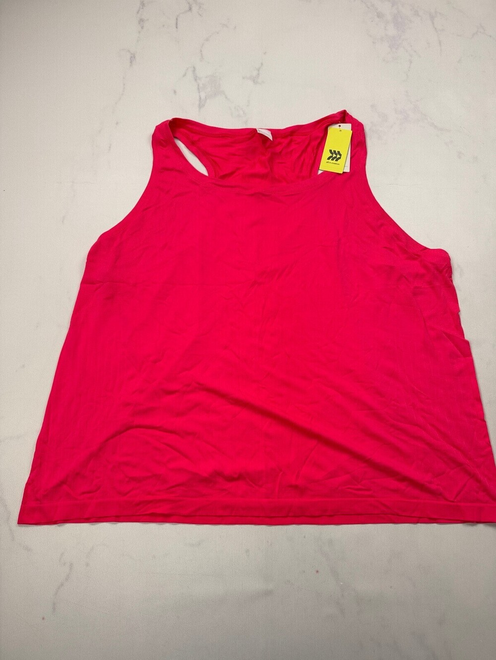 All In Motion Motion Tank Top Hot Pink Modern Sporty - Womens 4X